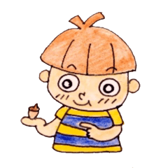 [LINEスタンプ] どんぐり息子 