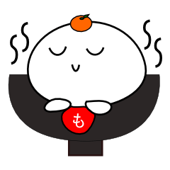 [LINEスタンプ] かがみもちのきもち 友だち・家族編 