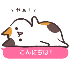 [LINEスタンプ] ふきだしにゃんこ！ 