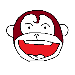 [LINEスタンプ] カラ～ヤ～～ン モンキー 