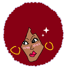 [LINEスタンプ] カラ～ヤ～～ン アフロガール 