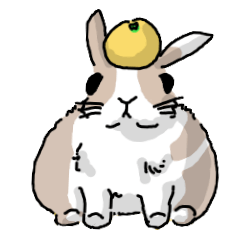 [LINEスタンプ] 楽しいウサギです。 