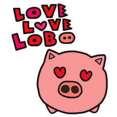 [LINEスタンプ] ラブ ラブ ラブー 