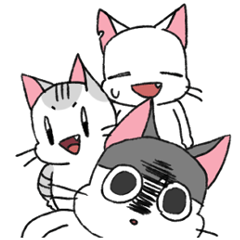 [LINEスタンプ] にゃんぐの日常 