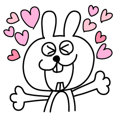 [LINEスタンプ] うさっちスタンプ fetchpriority=high