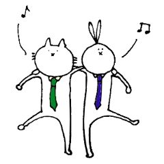 [LINEスタンプ] うさぎさん～社会人編～ fetchpriority=high