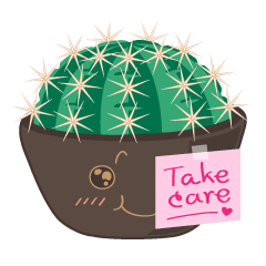 [LINEスタンプ] Melo ＆ Mona Cactus fetchpriority=high