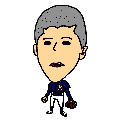 [LINEスタンプ] 野球少年じゃなくて野球青年 