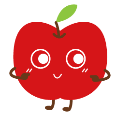 [LINEスタンプ] 青森りんごちゃん 