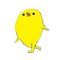 [LINEスタンプ] くちびるブルブルひよこ、時々にわとり 