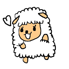 [LINEスタンプ] ひつじのめいちゃん 