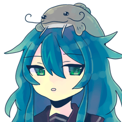 [LINEスタンプ] びわ子となまず