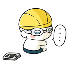[LINEスタンプ] スイマーズスタンプ男の子用 