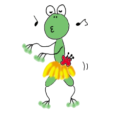 [LINEスタンプ] かえる子 