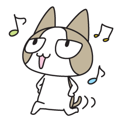 [LINEスタンプ] はちわれ猫のナナニャン 