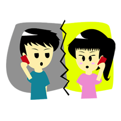 [LINEスタンプ] cute couple daily life 