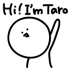 [LINEスタンプ] たろくんの一言英会話。 