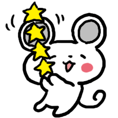 [LINEスタンプ] ゆるネズミ 