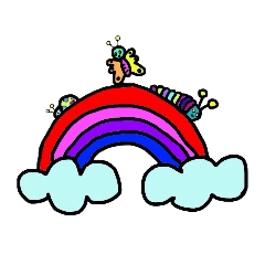 [LINEスタンプ] いもむしさんとゆかいなお友達スタンプ 