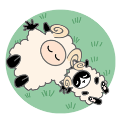 [LINEスタンプ] ツバ・たけ・ひつじ 