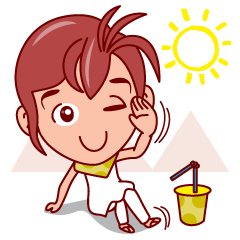 [LINEスタンプ] Eza The Tomb Waker (EN) 