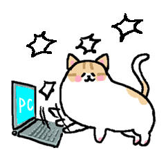[LINEスタンプ] ゆるいねこ社会人 