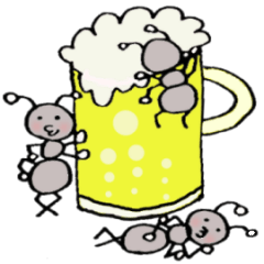 [LINEスタンプ] アリさんのお力 
