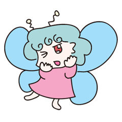 [LINEスタンプ] 妖精さん 