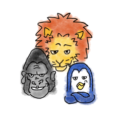 [LINEスタンプ] 可愛いのか？動物園。 