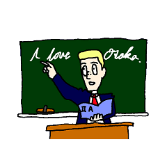 [LINEスタンプ] 謎の外国人さん 