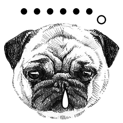[LINEスタンプ] いぬ！いぬ！いぬ！