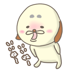 [LINEスタンプ] 俺様はいぬっころ。