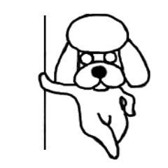 [LINEスタンプ] 犬の哭く街 