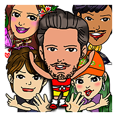 [LINEスタンプ] ダンススタイルで日常会話 