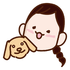 [LINEスタンプ] ひなちょこ7歳 