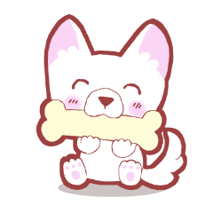 [LINEスタンプ] ブランカとプラム 
