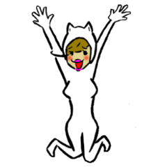 [LINEスタンプ] ねこじょ 