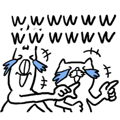 [LINEスタンプ] ネットでよく使われる言葉 