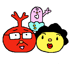 [LINEスタンプ] かぶと山田家 
