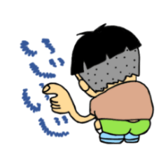 [LINEスタンプ] まぼちゃんとゆかいな家族 