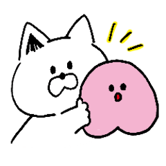 [LINEスタンプ] ニャンコとノドボーイ 