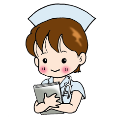 [LINEスタンプ] ナースの一日 