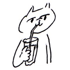 [LINEスタンプ] 無表情な俺 