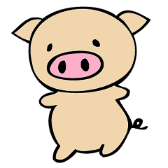 [LINEスタンプ] ぶたサン大好き！part1 