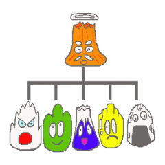 [LINEスタンプ] 山族 