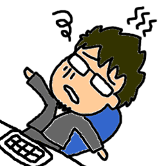 [LINEスタンプ] 残業リーマンまさぴとあゆぴとクー 
