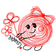 [LINEスタンプ] 毛糸ちゃん 