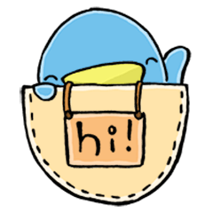[LINEスタンプ] Little Oaklets in a Pocket 