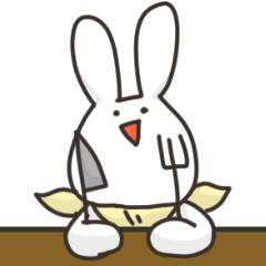 [LINEスタンプ] めんどうさぎ 