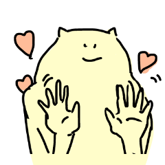 [LINEスタンプ] ねこなりのリアクション 